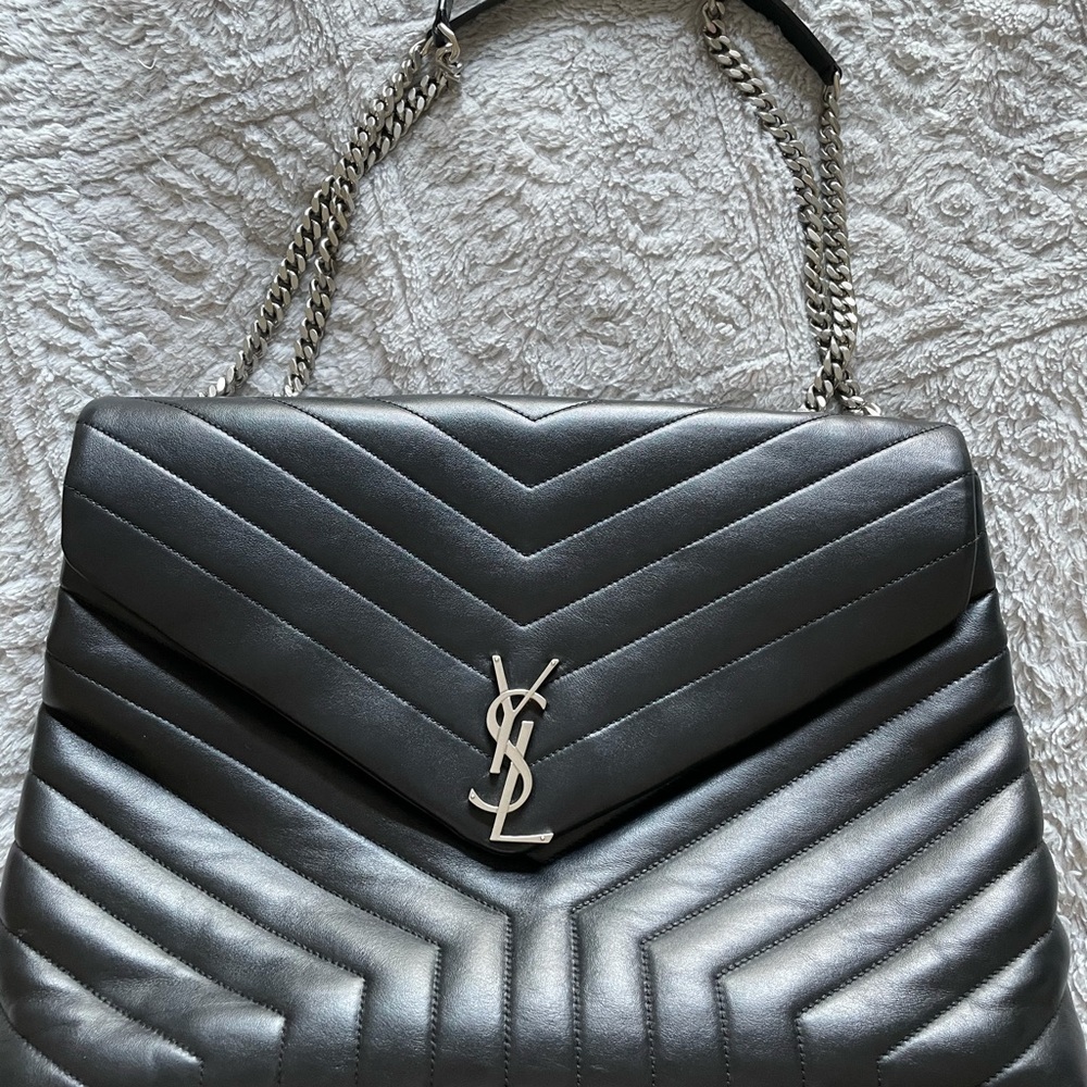 Loulou Monogram YSL Large Shoulder Bag